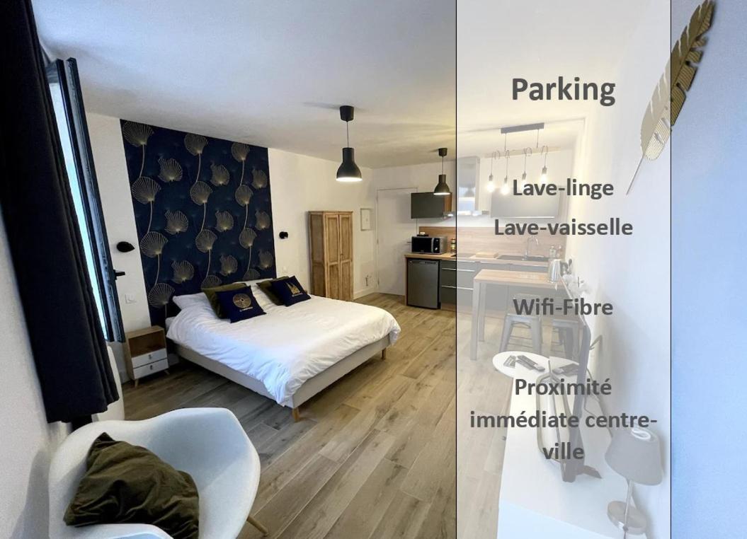 Alp Chartres - Cosy Studio Au Coeur De Chartres Avec Parking Esterno foto